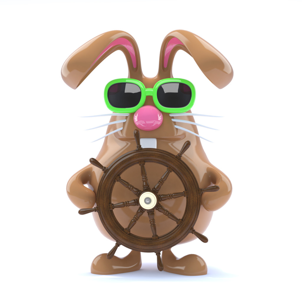 Ahoy Chocolate bunny!